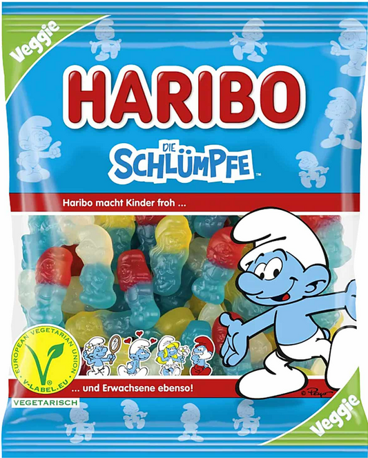 HARIBO DIE SCHLÜMPFE KLEIN VEGETARISCH 175G